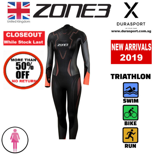 Zone3 Women Vanquish Wetsuit (2019 Edition)