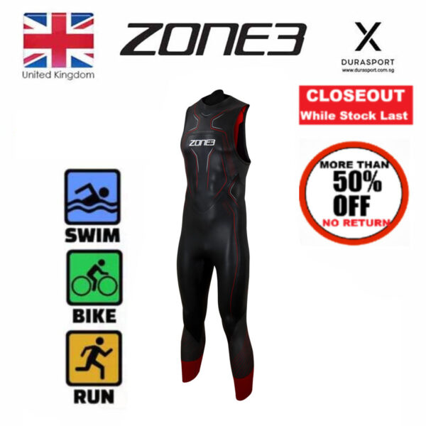 ZONE3 Men Sleeveless Aspire Wetsuit
