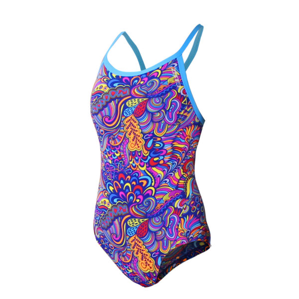 ZONE3 Women Brazilian Carnival Bound Back Costume